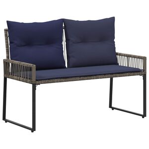 vidaXL Venkovn&iacute; lavice 2 -Seater 4 ks 110 x 59 x 82 cm polyratan