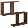 vidaXL N&aacute;stěnn&aacute; polička Star&eacute; dřevo 60 x 12 x 50,5 cm Kompozitn&iacute; dřevo
