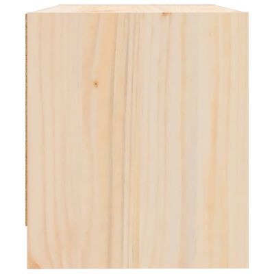 vidaXL Noční stolek 40 x 31 x 35,5 cm masivní borové dřevo