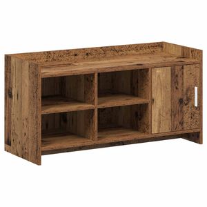 vidaXL Skř&iacute;ň na obuv Star&eacute; dřevo 100 x 39,5 x 51 cm Kompozitn&iacute; dřevo