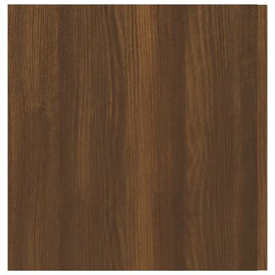 vidaXL Nástěnná skříňka hnědý dub 80 x 39 x 40 cm kompozitní dřevo