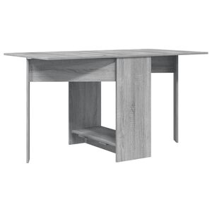 vidaXL J&iacute;deln&iacute; stůl 138 x 70 x 73,5 cm Kompozitn&iacute; dřevo &Scaron;ed&yacute; Sonoma