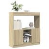 vidaXL Skříň highboard dub sonoma 92 x 33 x 100 cm kompozitní dřevo