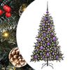 vidaXL Uměl&yacute; v&aacute;nočn&iacute; stromeček Zelen&aacute; 120 cm PVC, plast a ocel