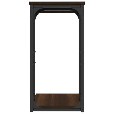 vidaXL Odkládací stolek hnědý dub 40 x 30 x 60 cm kompozitní dřevo