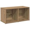 vidaXL Sestava TV skř&iacute;něk 2 pcs Artisanov&yacute; dub 72 x 35 x 36,5 cm