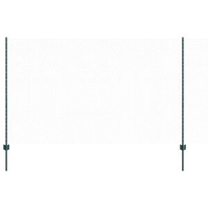 vidaXL Svařovan&yacute; dr&aacute;těn&yacute; plot 50 x 1,4 m (&Scaron; x V) Ocel potažen&aacute; PVC
