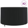 vidaXL Plachty na zahradn&iacute; n&aacute;bytek 2 ks &Oslash; 128 x 71 cm 420D oxford
