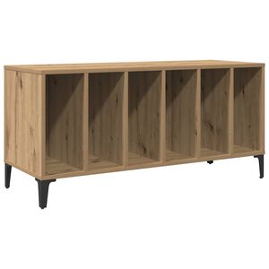 vidaXL Skř&iacute;ňka na LP desky dub artisan 100x38x48 cm kompozitn&iacute; dřevo