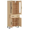 vidaXL Skř&iacute;ň highboard dub sonoma 69,5 x 34 x 180 cm kompozitn&iacute; dřevo