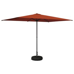 vidaXL Zahradn&iacute; slunečn&iacute;k s podstavcem 200 x 300 cm Polyester