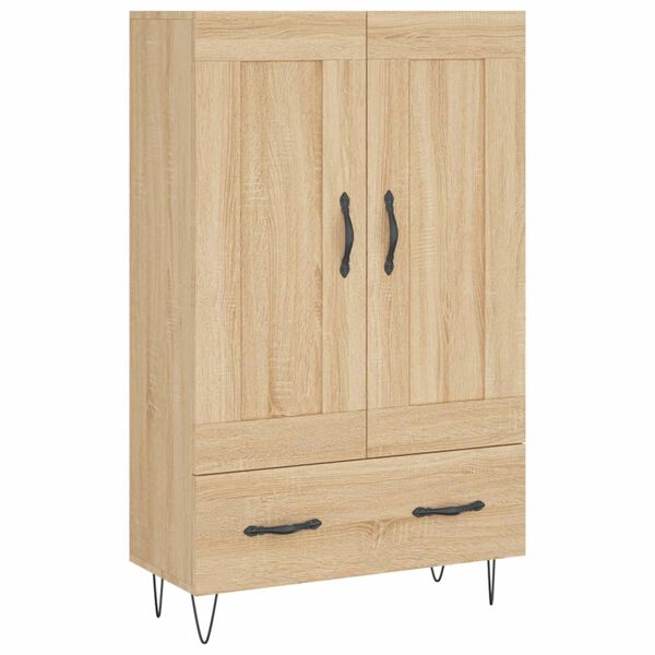 vidaXL Skř&iacute;ň highboard dub sonoma 69,5 x 31 x 115 cm kompozitn&iacute; dřevo