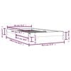 vidaXL Stohovateln&aacute; postel b&iacute;l&aacute; 90 x 200 cm masivn&iacute; borovice