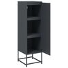 vidaXL Skříň highboard antracitová 36 x 39 x 123 cm ocel