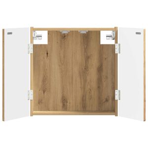 vidaXL Skř&iacute;ň na terče ARNHEM Dub artisan 52,5 x 10,5 x 53,5 cm
