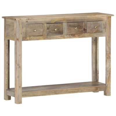 vidaXL Konzolový stolek 100 x 30 x 76 cm masivní mangovníkové dřevo