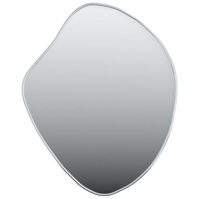 vidaXL Nástěnné zrcadlo stříbrné 50 x 40 cm