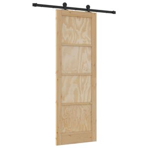 vidaXL Posuvn&eacute; dveře ORKDAL 73,5 x 211 cm Masivn&iacute; borovicov&eacute; dřevo
