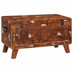 vidaXL &Uacute;ložn&aacute; krabice 70 x 35 x 40 cm masivn&iacute; recyklovan&eacute; dřevo