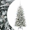 vidaXL Uměl&yacute; v&aacute;nočn&iacute; stromek s v&aacute;nočn&iacute;mi koulemi 120 cm 150 LED