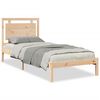 vidaXL Prodloužen&yacute; r&aacute;m postele bez matrace 100 x 220 cm masivn&iacute; dřevo
