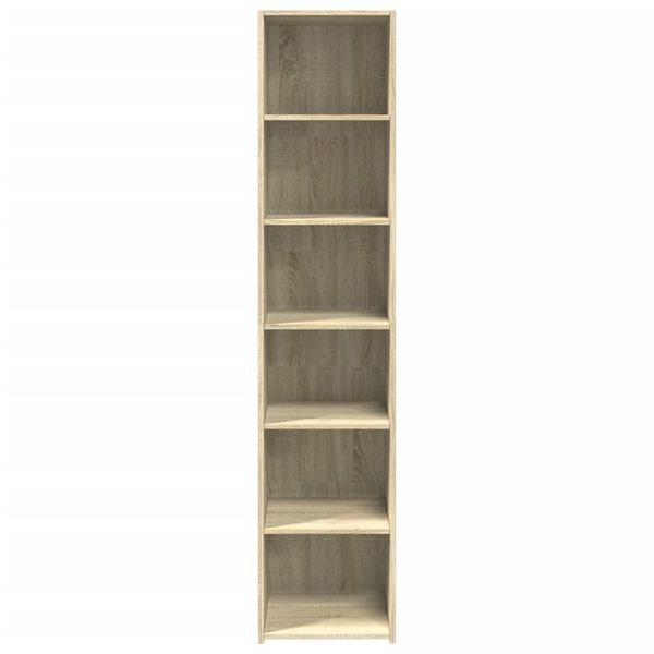 vidaXL Skř&iacute;ň highboard dub sonoma 40 x 41 x 185 cm kompozitn&iacute; dřevo