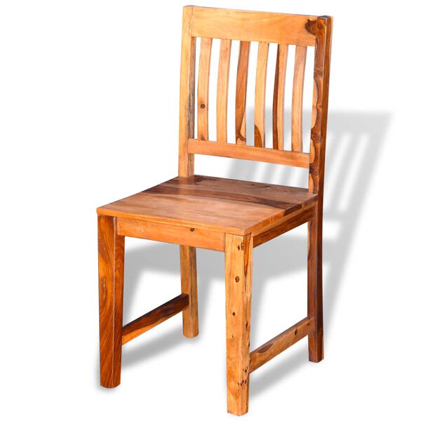 vidaXL J&iacute;deln&iacute; židle 6 ks masivn&iacute; dřevo