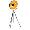 vidaXL Stojací lampa E27 černo-zlatá 51 cm