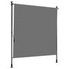 vidaXL Venkovn&iacute; Roleta Světle &scaron;ed&aacute; 150 x 270 cm