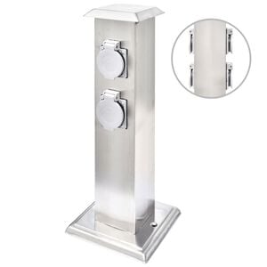 Zahradn&iacute; z&aacute;suvka z nerezov&eacute; oceli