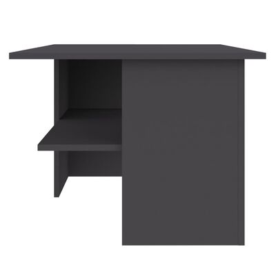 vidaXL Konferenční stolek šedý 90 x 60 x 46,5 cm dřevotříska
