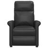 vidaXL Mas&aacute;žn&iacute; křeslo čern&eacute; uměl&aacute; kůže