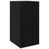 vidaXL N&aacute;stěnn&aacute; skř&iacute;ň na TV 30,5 x 30 x 60 cm Čern&yacute; dub