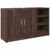 vidaXL Skř&iacute;ňka pod umyvadlo hněd&yacute; dub 90x29x55 cm kompozitn&iacute; dřevo