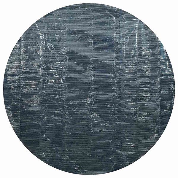 vidaXL Plovouc&iacute; PE sol&aacute;rn&iacute; plachta na baz&eacute;n 250 cm černo-modr&aacute;