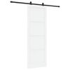 vidaXL Posuvn&eacute; dveře ORKDAL 83 x 232 cm Masivn&iacute; borovicov&eacute; dřevo B&iacute;l&aacute;
