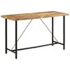 vidaXL Barov&yacute; stůl 180 x 70 x 107 cm masivn&iacute; mangovn&iacute;k a železo