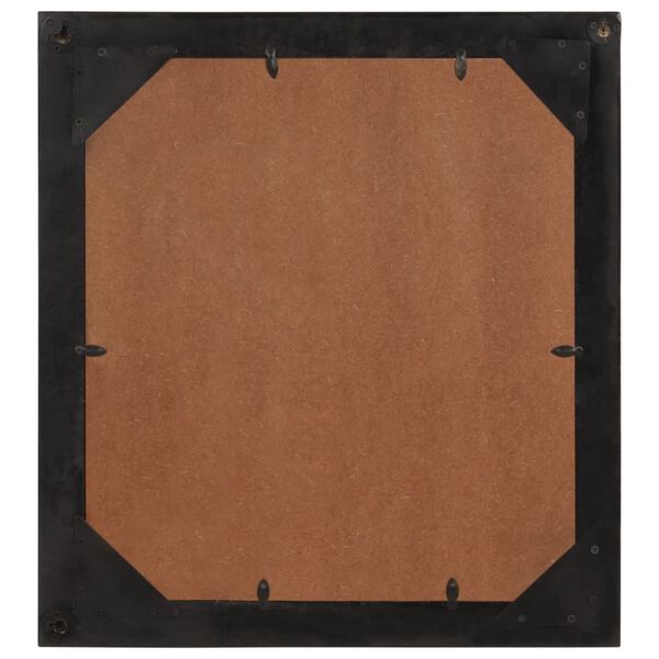 vidaXL Koupelnové zrcadlo 55x1x60 cm sklo a masivní mangovníkové dřevo