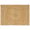 vidaXL Kusov&eacute; koberce Obd&eacute;ln&iacute;kov&yacute; Hněd&aacute; 120 x 170 cm juta