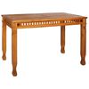 vidaXL Zahradn&iacute; j&iacute;deln&iacute; stůl 120 x 65 x 80 cm masivn&iacute; teakov&eacute; dřevo