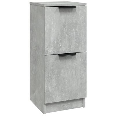 vidaXL Příborník betonově šedý 30 x 30 x 70 cm kompozitní dřevo