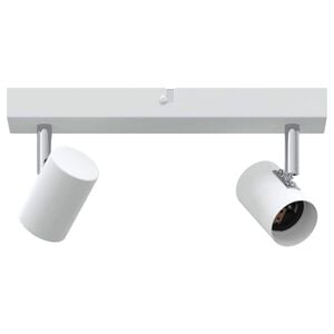 vidaXL Stropn&iacute; bodov&eacute; světlo s reflektory B&iacute;l&aacute; 26 x 6,5 x 11,5 cm Kov