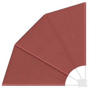 vidaXL Zástěna na balkon Cihlová 115 x 115 cm Polyester