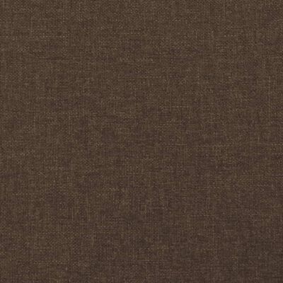 vidaXL Taštičková matrace tmavě hnědá 120x190x20 cm textil