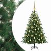 vidaXL Uměl&yacute; v&aacute;nočn&iacute; stromek s v&aacute;nočn&iacute;mi koulemi 150 cm 150 LED