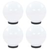 vidaXL Kulovit&eacute; LED lampy 4 ks koule 20 cm PMMA