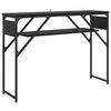 vidaXL Konsole Čern&yacute; dub Kompozitn&iacute; dřevo 105x30x75cm