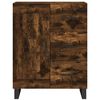 vidaXL Skř&iacute;ň highboard kouřov&yacute; dub 69,5 x 34 x 180 cm kompozitn&iacute; dřevo