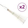 vidaXL Venkovn&iacute; v&aacute;nočn&iacute; ohňostroje 2 ks v&iacute;cebarevn&eacute; 20 cm 280 LED diod