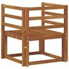 vidaXL Venkovn&iacute; pohovka Masivn&iacute; ak&aacute;tov&eacute; dřevo Př&iacute;rodn&iacute;